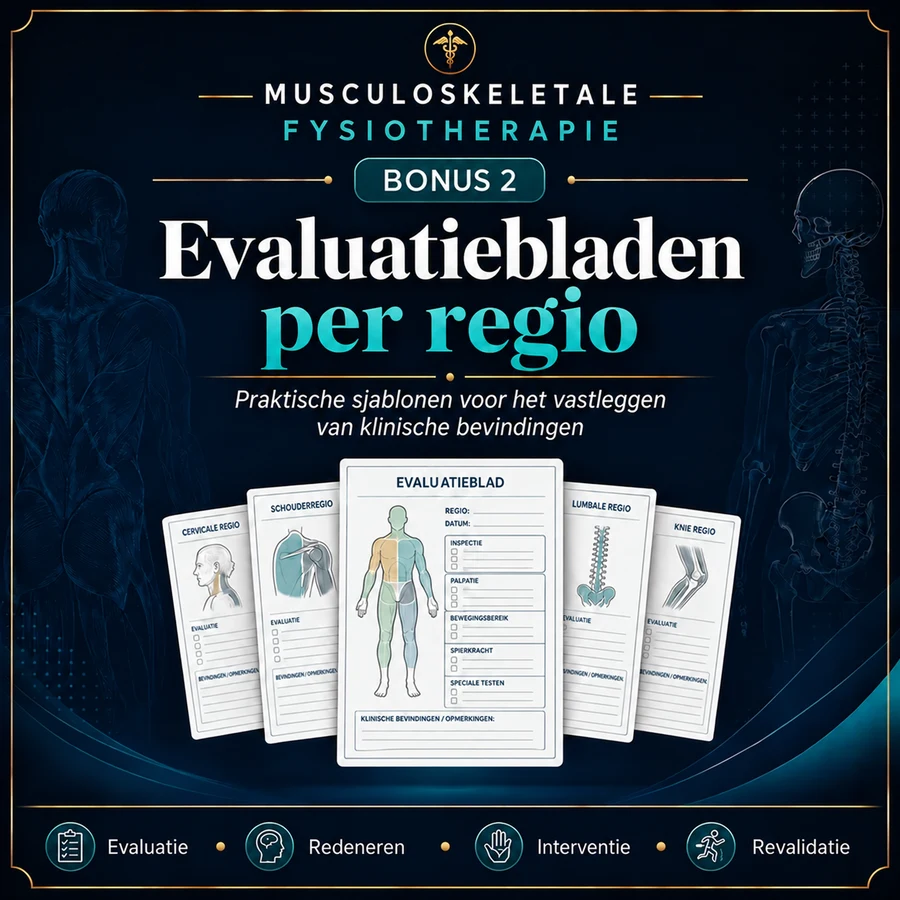 Bonus 2 — Evaluatiebladen per regio