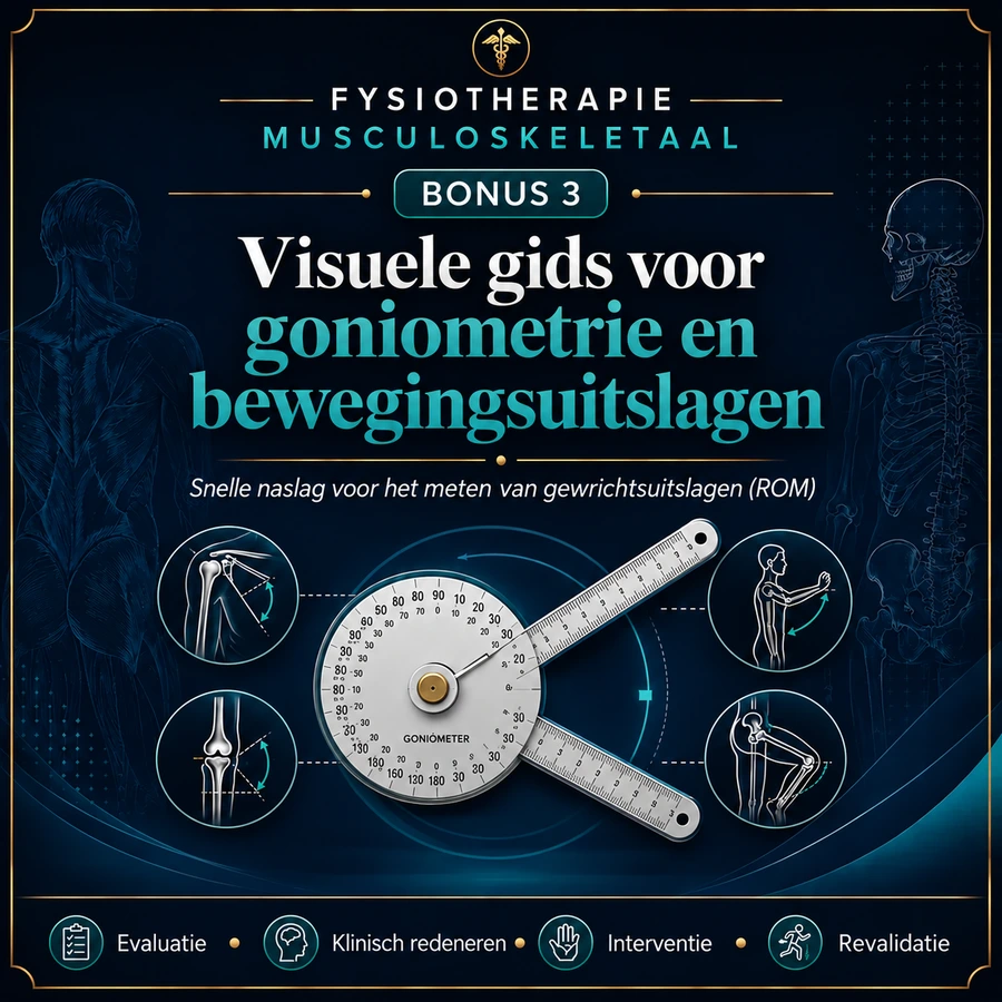 Bonus 3 — Visuele gids voor goniometrie en bewegingsuitslagen
