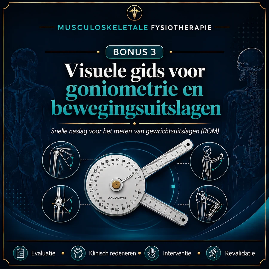Bonus 3 — Visuele gids voor goniometrie en bewegingsuitslagen
